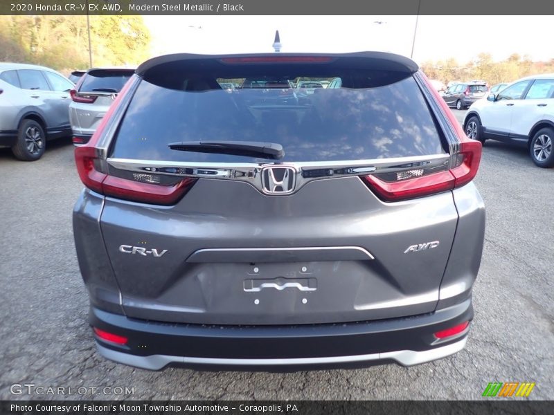 Modern Steel Metallic / Black 2020 Honda CR-V EX AWD