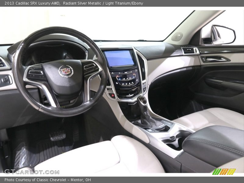 Radiant Silver Metallic / Light Titanium/Ebony 2013 Cadillac SRX Luxury AWD