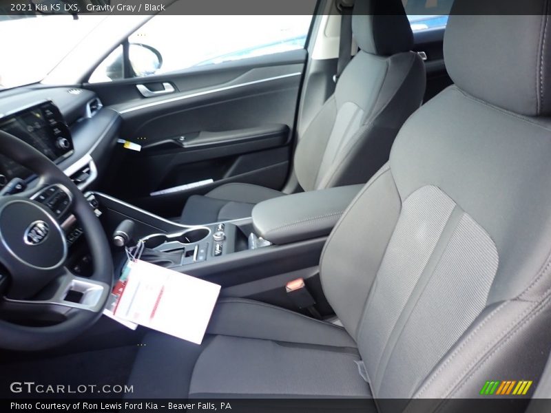  2021 K5 LXS Black Interior