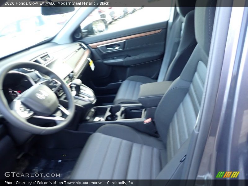 Modern Steel Metallic / Black 2020 Honda CR-V EX AWD