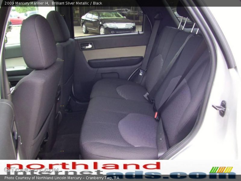 Brilliant Silver Metallic / Black 2009 Mercury Mariner I4