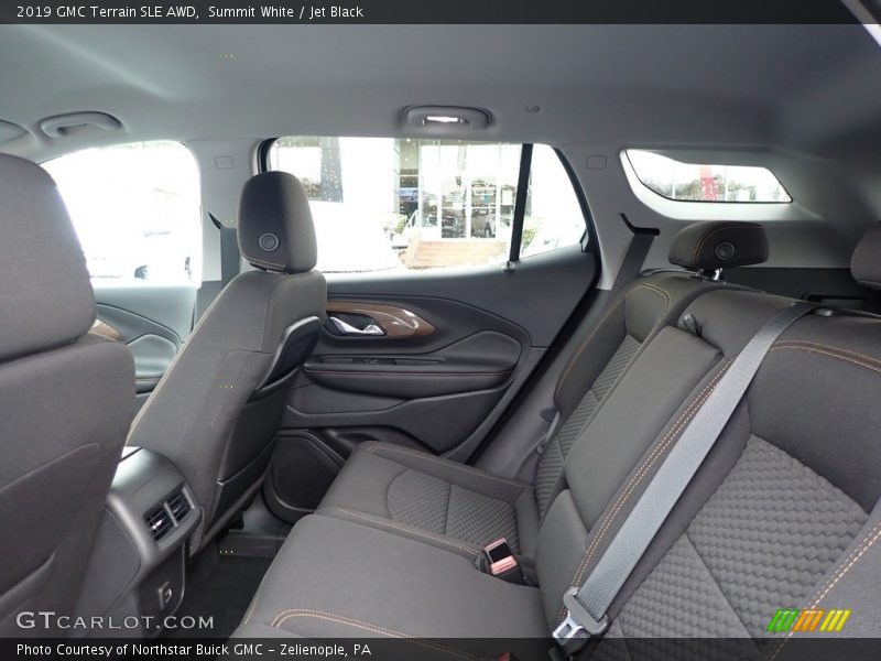 Summit White / Jet Black 2019 GMC Terrain SLE AWD