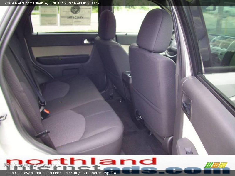Brilliant Silver Metallic / Black 2009 Mercury Mariner I4