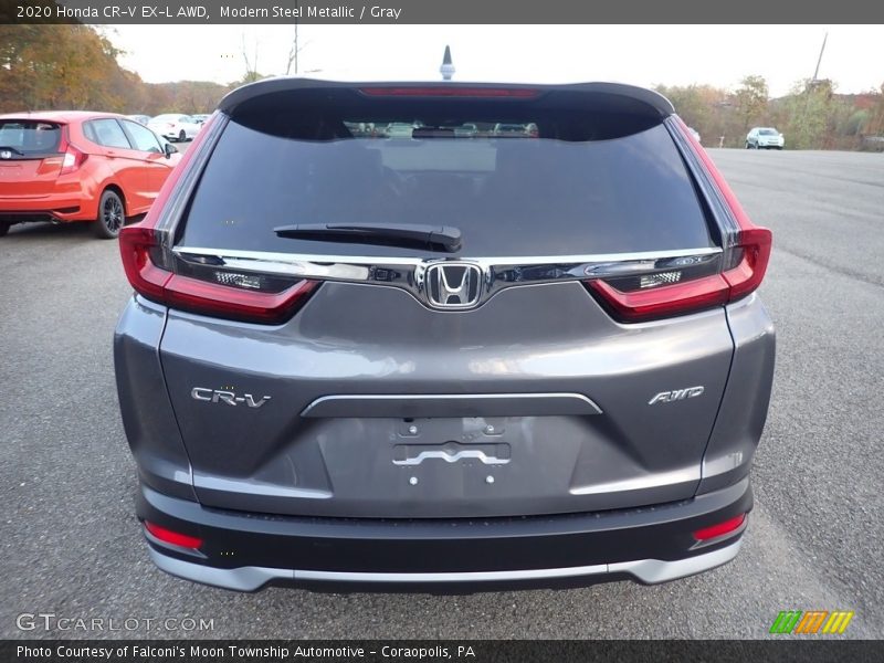 Modern Steel Metallic / Gray 2020 Honda CR-V EX-L AWD