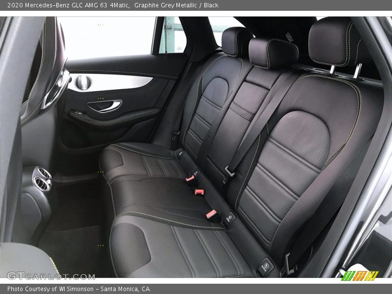 Rear Seat of 2020 GLC AMG 63 4Matic