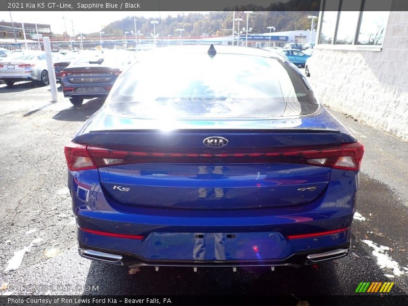 Sapphire Blue / Black 2021 Kia K5 GT-Line