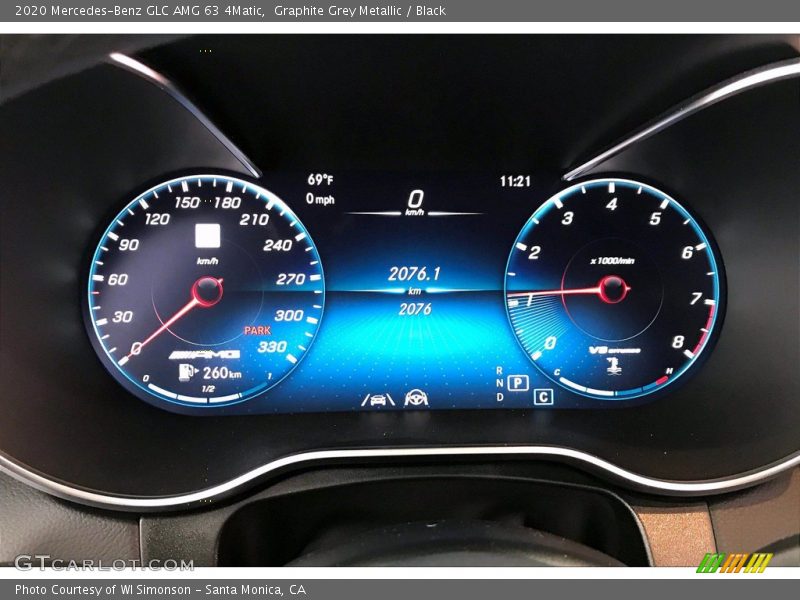  2020 GLC AMG 63 4Matic AMG 63 4Matic Gauges