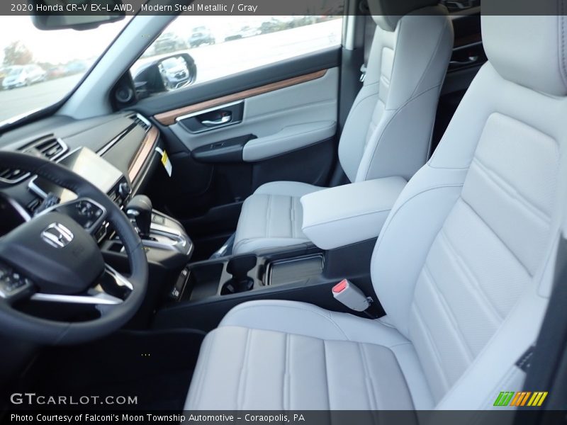  2020 CR-V EX-L AWD Gray Interior