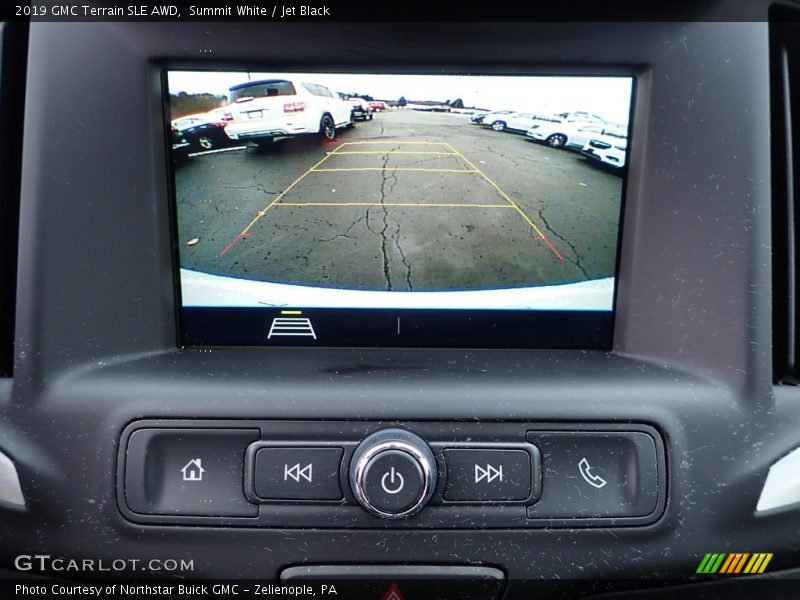 Summit White / Jet Black 2019 GMC Terrain SLE AWD