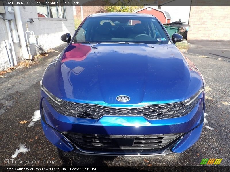 Sapphire Blue / Black 2021 Kia K5 GT-Line