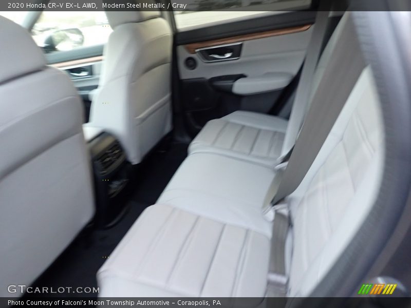 Modern Steel Metallic / Gray 2020 Honda CR-V EX-L AWD