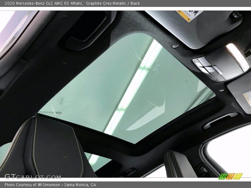 Sunroof of 2020 GLC AMG 63 4Matic