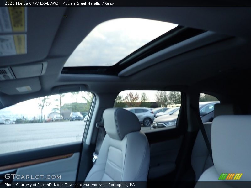 Modern Steel Metallic / Gray 2020 Honda CR-V EX-L AWD