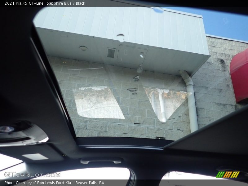Sapphire Blue / Black 2021 Kia K5 GT-Line