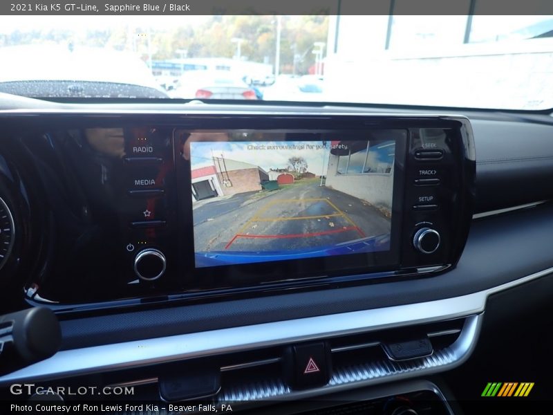 Sapphire Blue / Black 2021 Kia K5 GT-Line
