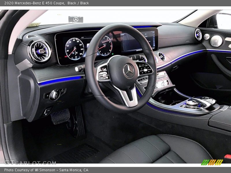 Black / Black 2020 Mercedes-Benz E 450 Coupe