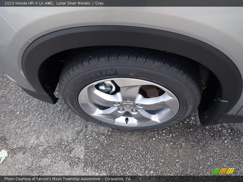Lunar Silver Metallic / Gray 2020 Honda HR-V LX AWD