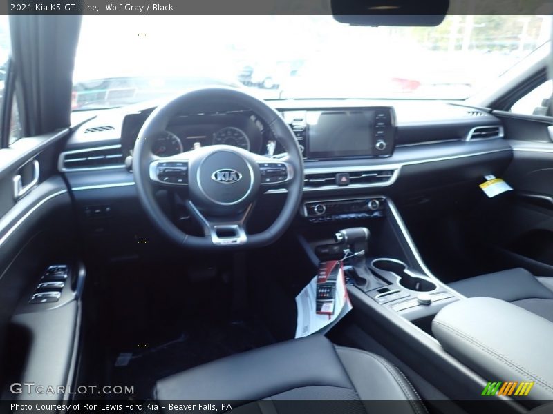 Front Seat of 2021 K5 GT-Line