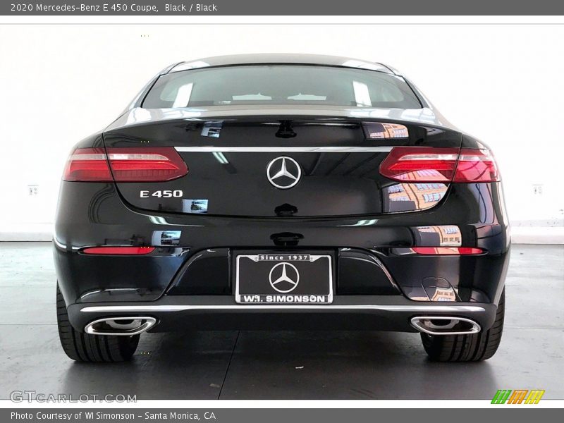 Black / Black 2020 Mercedes-Benz E 450 Coupe