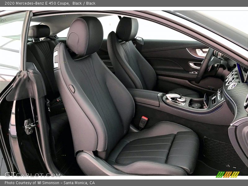  2020 E 450 Coupe Black Interior