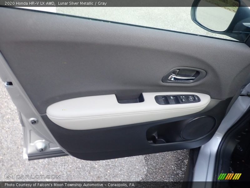 Lunar Silver Metallic / Gray 2020 Honda HR-V LX AWD
