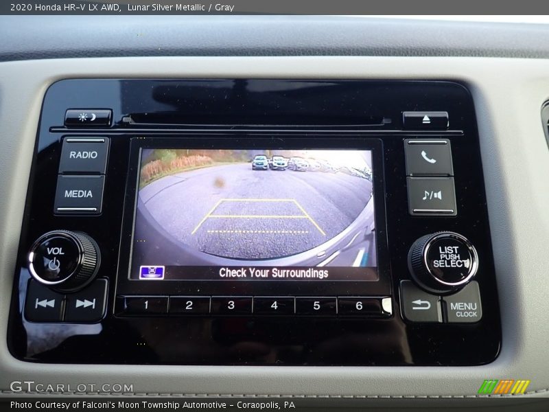 Lunar Silver Metallic / Gray 2020 Honda HR-V LX AWD