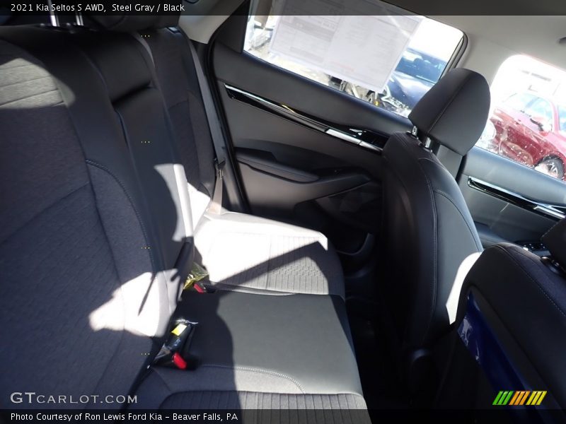 Steel Gray / Black 2021 Kia Seltos S AWD