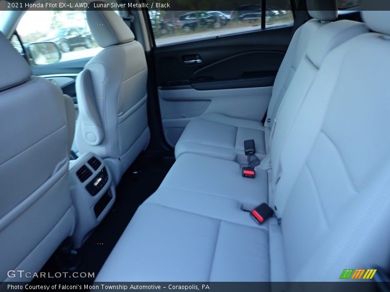Lunar Silver Metallic / Black 2021 Honda Pilot EX-L AWD