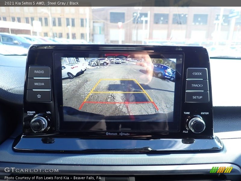 Steel Gray / Black 2021 Kia Seltos S AWD