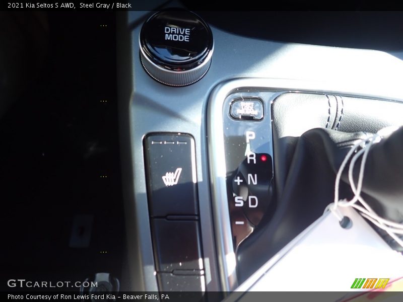 Steel Gray / Black 2021 Kia Seltos S AWD