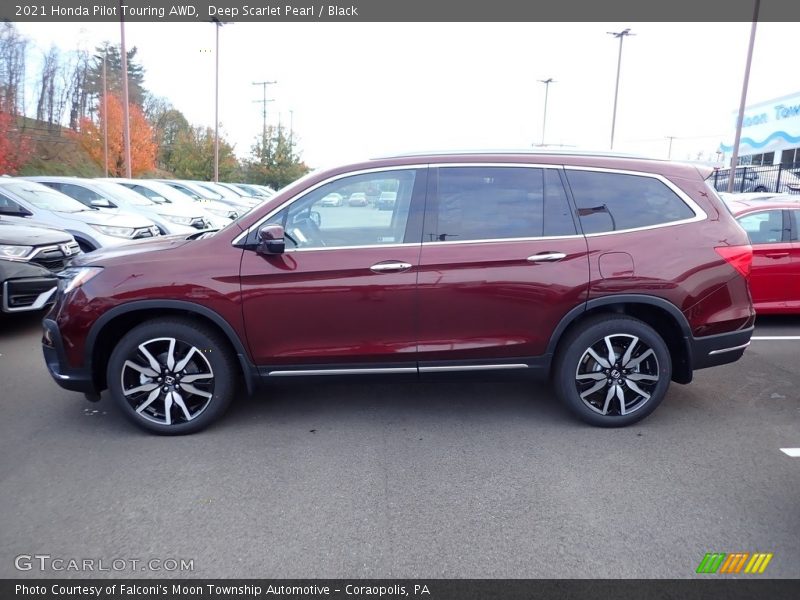  2021 Pilot Touring AWD Deep Scarlet Pearl