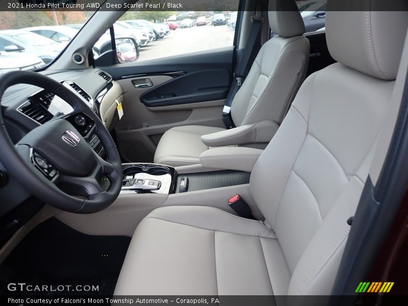 Front Seat of 2021 Pilot Touring AWD
