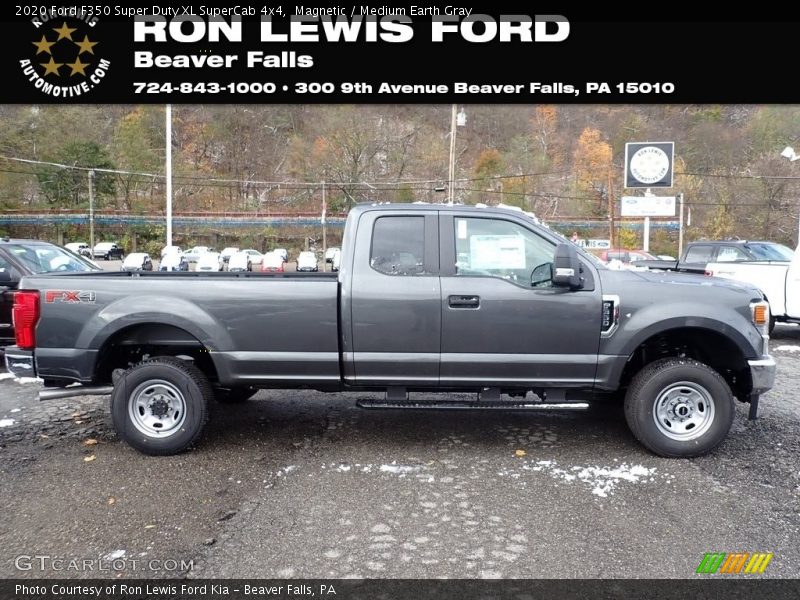 Magnetic / Medium Earth Gray 2020 Ford F350 Super Duty XL SuperCab 4x4