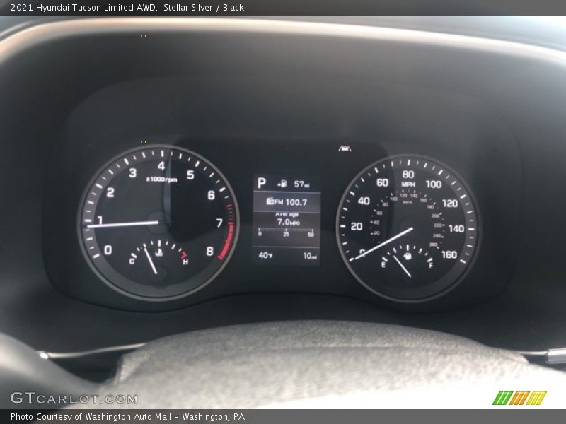  2021 Tucson Limited AWD Limited AWD Gauges