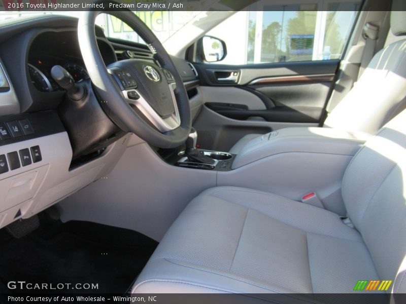 Predawn Gray Mica / Ash 2016 Toyota Highlander Limited