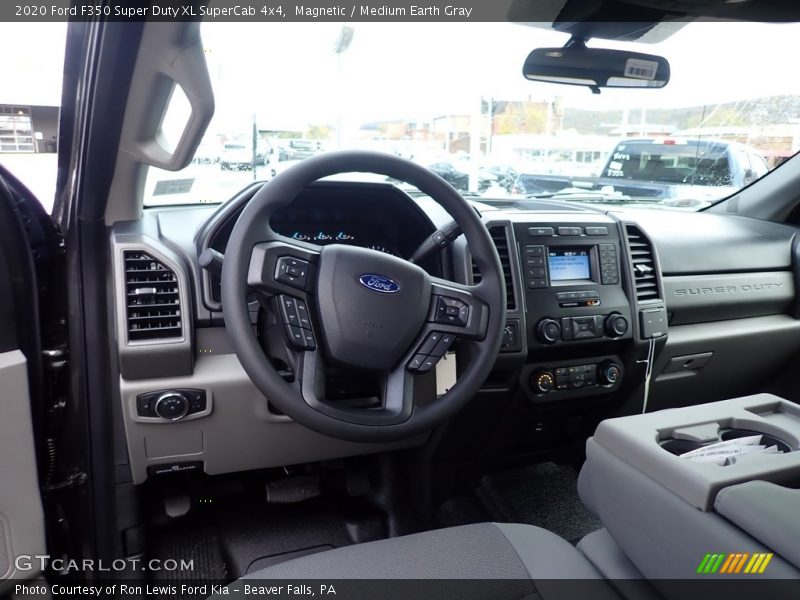 Magnetic / Medium Earth Gray 2020 Ford F350 Super Duty XL SuperCab 4x4