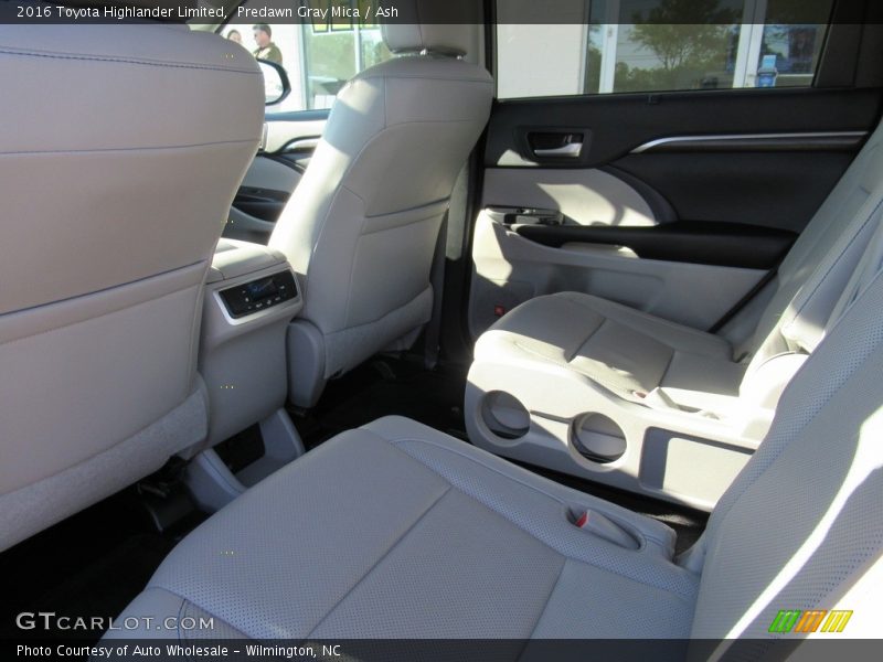 Predawn Gray Mica / Ash 2016 Toyota Highlander Limited