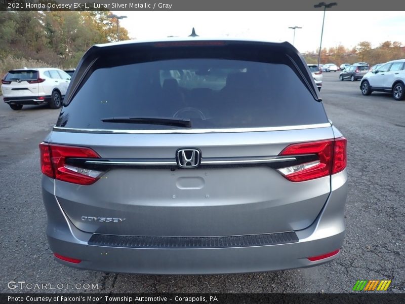 Lunar Silver Metallic / Gray 2021 Honda Odyssey EX-L