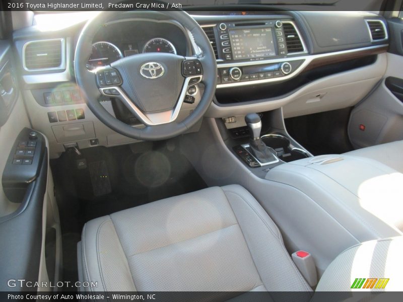 Predawn Gray Mica / Ash 2016 Toyota Highlander Limited