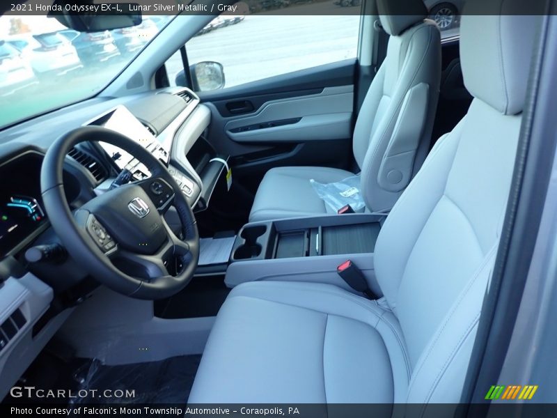 Front Seat of 2021 Odyssey EX-L