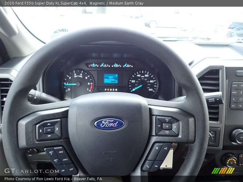 Magnetic / Medium Earth Gray 2020 Ford F350 Super Duty XL SuperCab 4x4