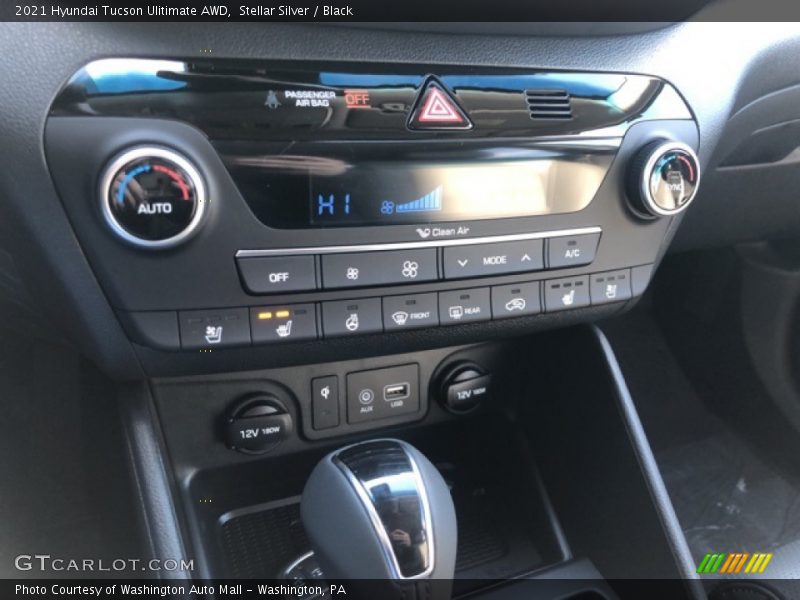 Controls of 2021 Tucson Ulitimate AWD