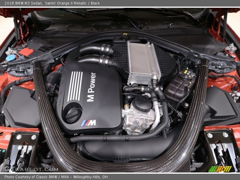  2018 M3 Sedan Engine - 3.0 Liter TwinPower Turbocharged DOHC 24-Valve VVT Inline 6 Cylinder