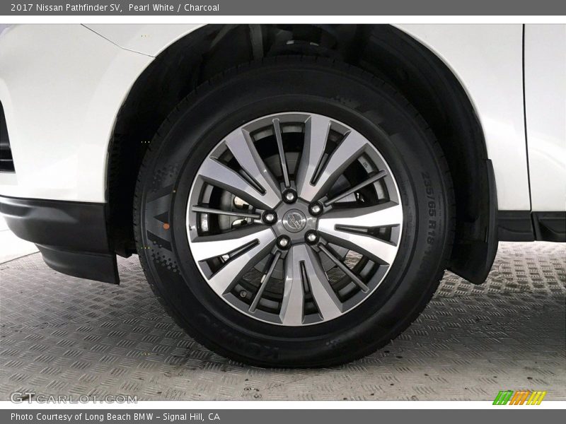 Pearl White / Charcoal 2017 Nissan Pathfinder SV