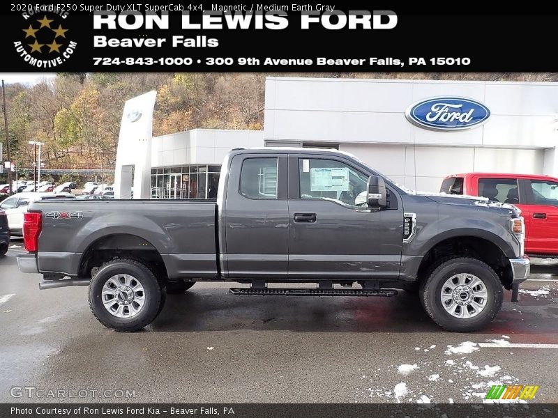 Magnetic / Medium Earth Gray 2020 Ford F250 Super Duty XLT SuperCab 4x4