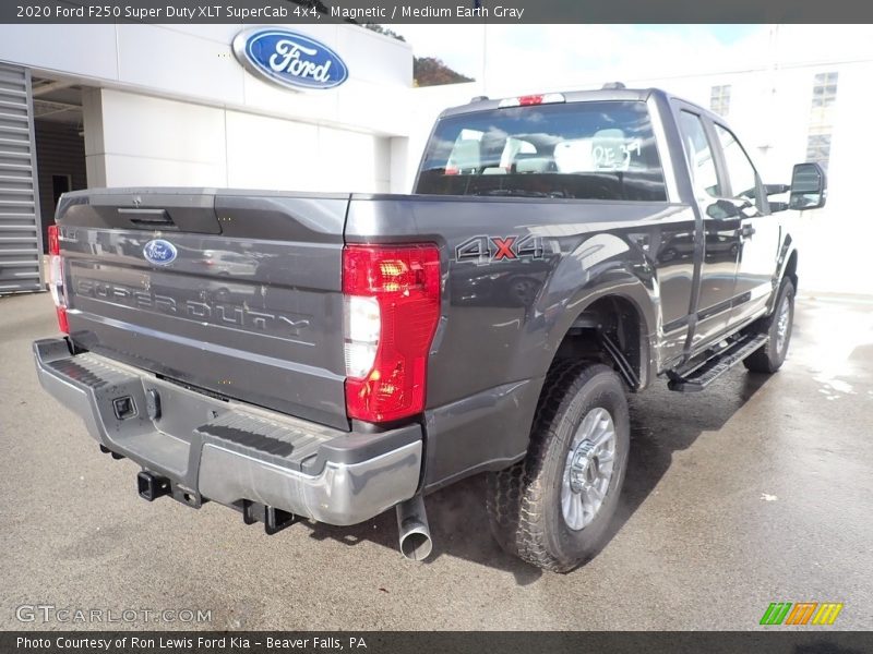 Magnetic / Medium Earth Gray 2020 Ford F250 Super Duty XLT SuperCab 4x4