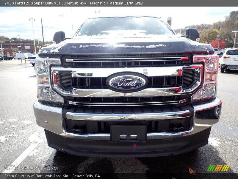 Magnetic / Medium Earth Gray 2020 Ford F250 Super Duty XLT SuperCab 4x4