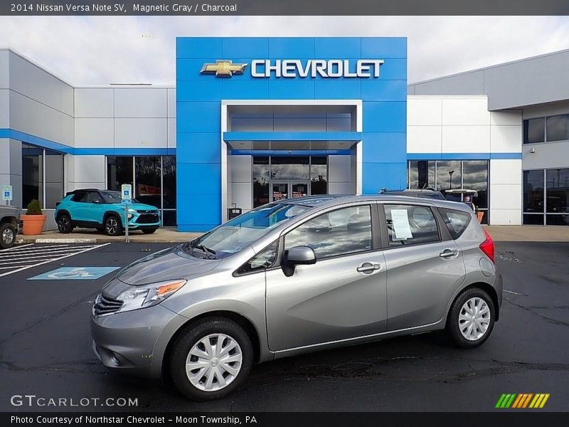 Magnetic Gray / Charcoal 2014 Nissan Versa Note SV