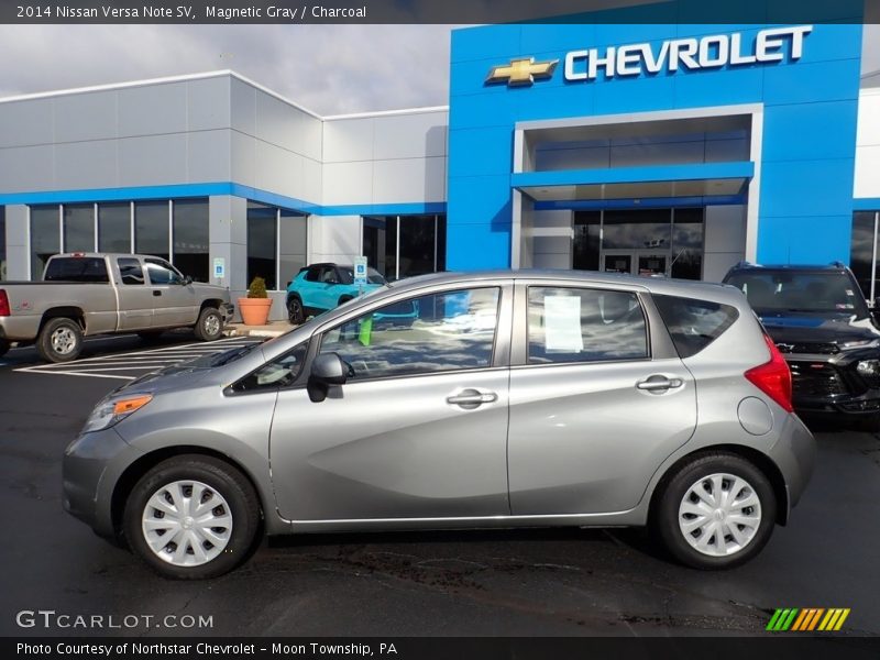 Magnetic Gray / Charcoal 2014 Nissan Versa Note SV