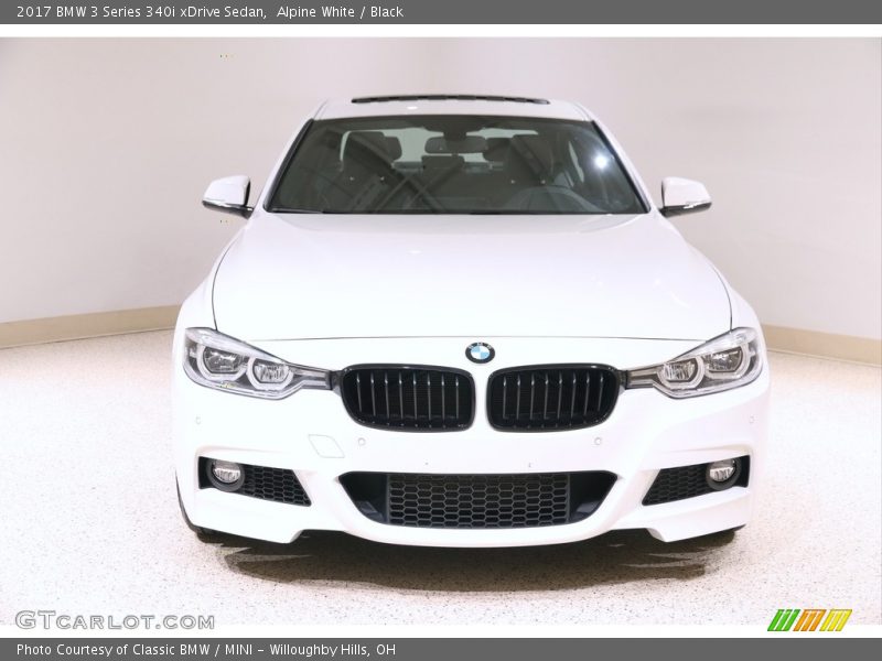 Alpine White / Black 2017 BMW 3 Series 340i xDrive Sedan